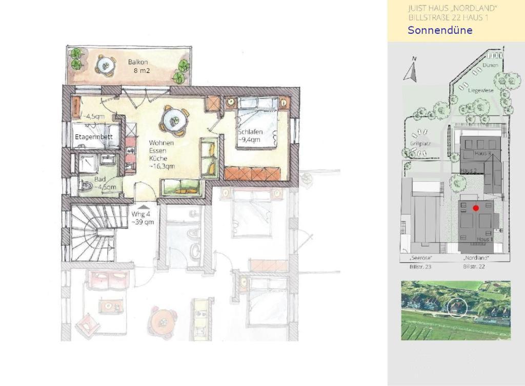 Ferienwohnung Sonnendüne Insel Juist Exterior foto
